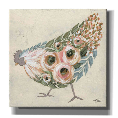 Image of 'Astrid the Hen' by Michele Norman, Canvas Wall Art,Size 1 Sqaure