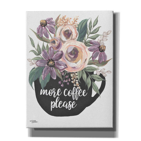 Image of 'More Coffee Please' by Michele Norman, Canvas Wall Art,Size C Portrait