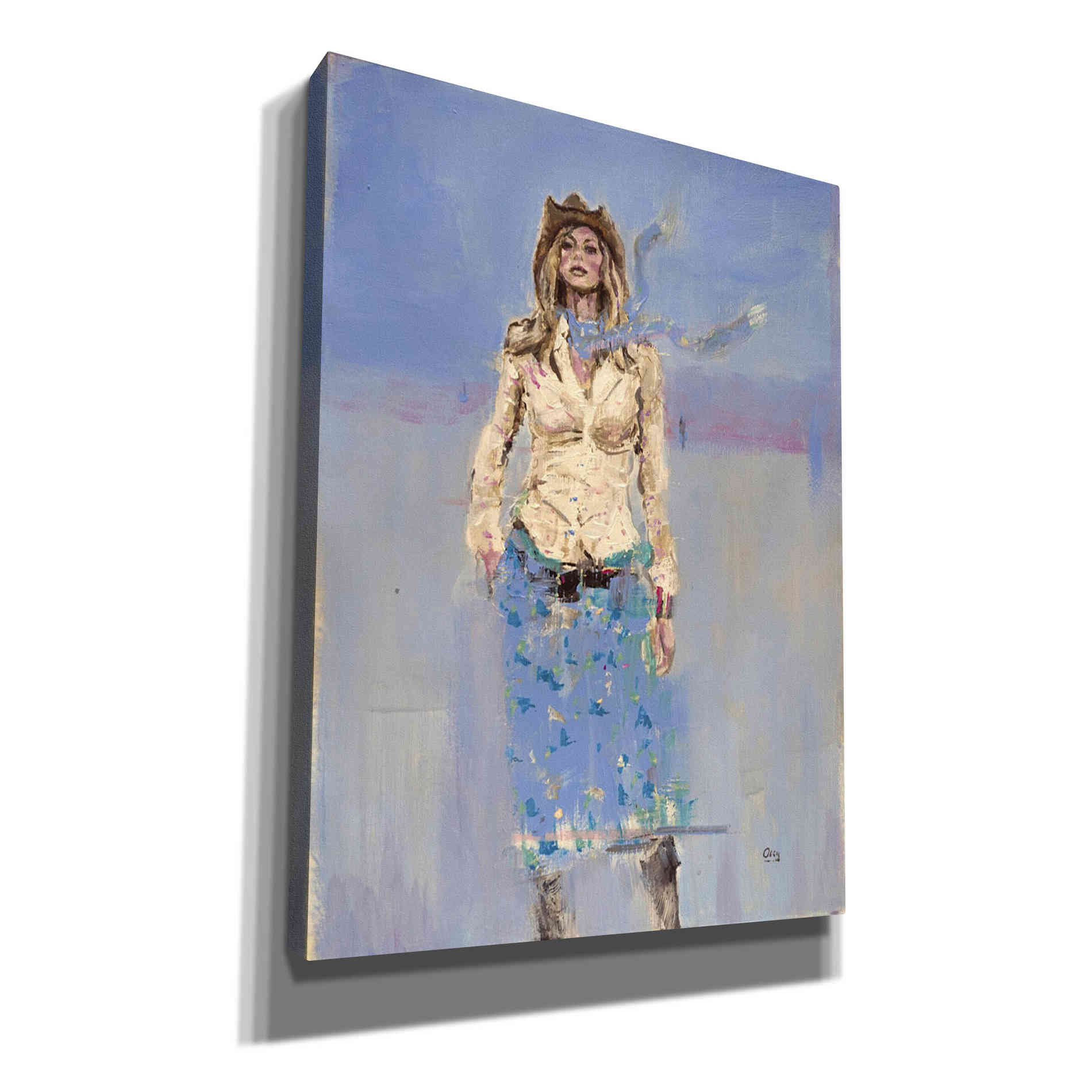 'Dolly' by Oscar Alvarez Pardo, Canvas Wall Art