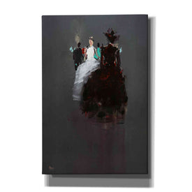 'Gathering' by Oscar Alvarez Pardo, Canvas Wall Art