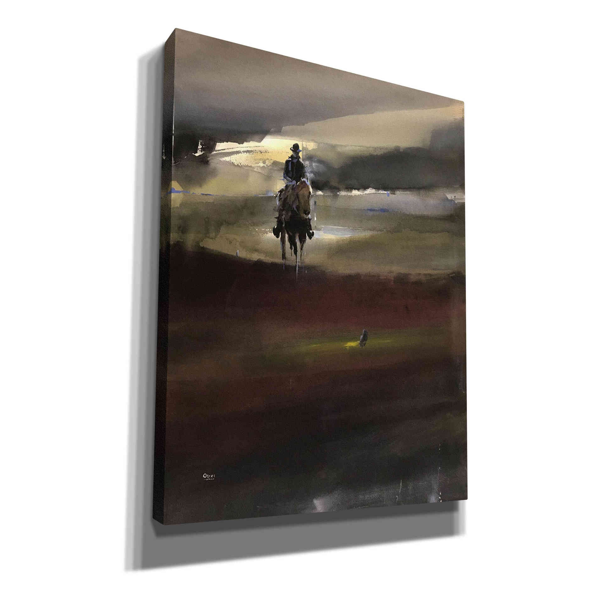 'Incoming Storm' by Oscar Alvarez Pardo, Canvas Wall Art