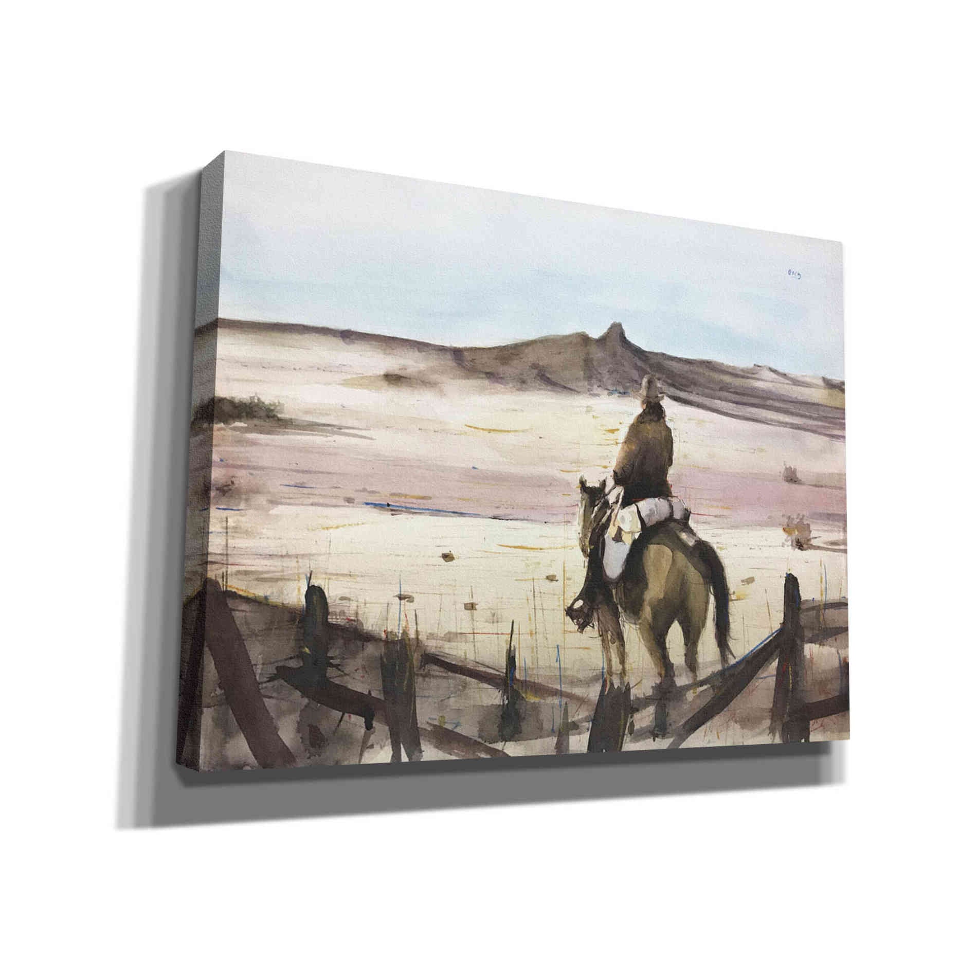 'Into The Dunes' by Oscar Alvarez Pardo, Canvas Wall Art