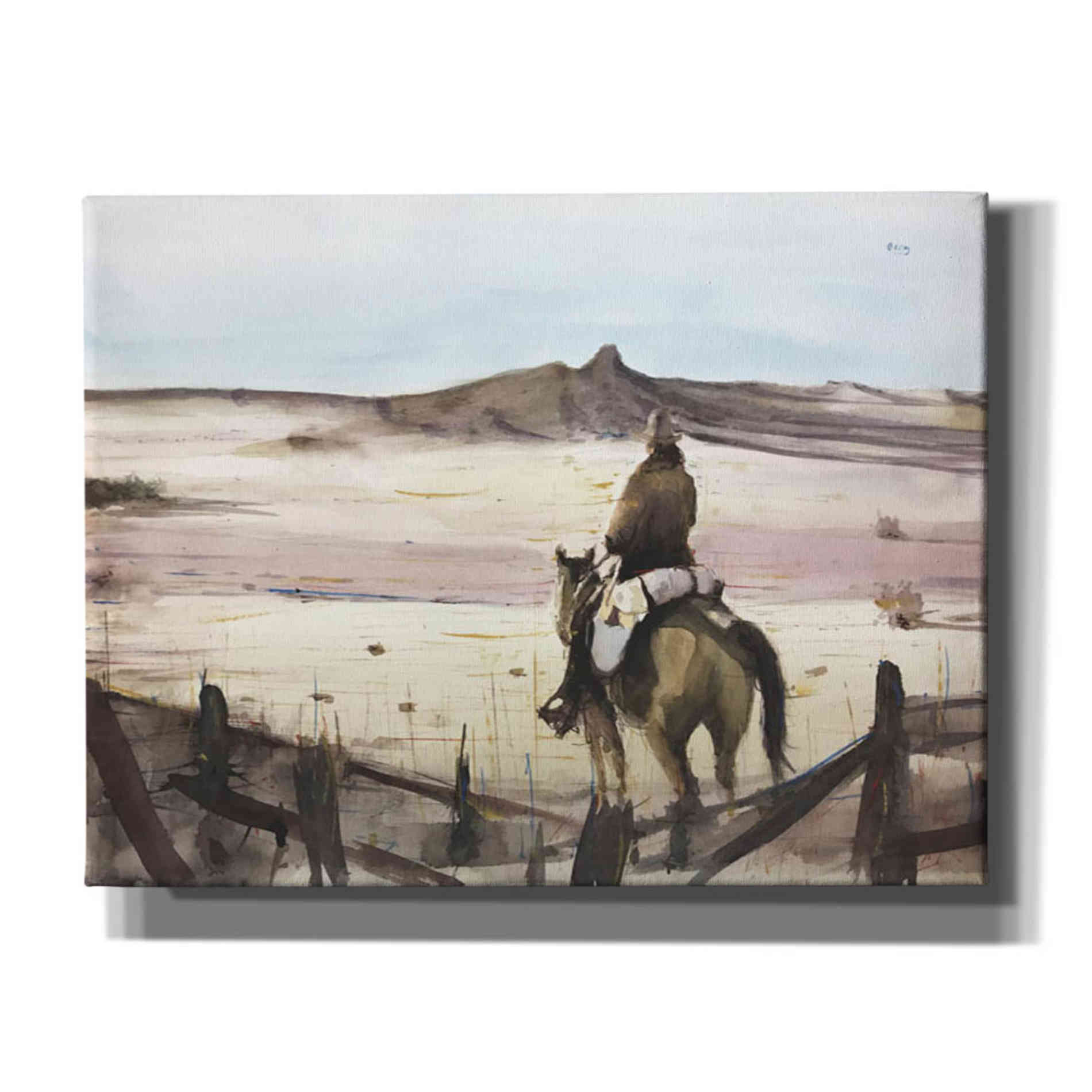 'Into The Dunes' by Oscar Alvarez Pardo, Canvas Wall Art