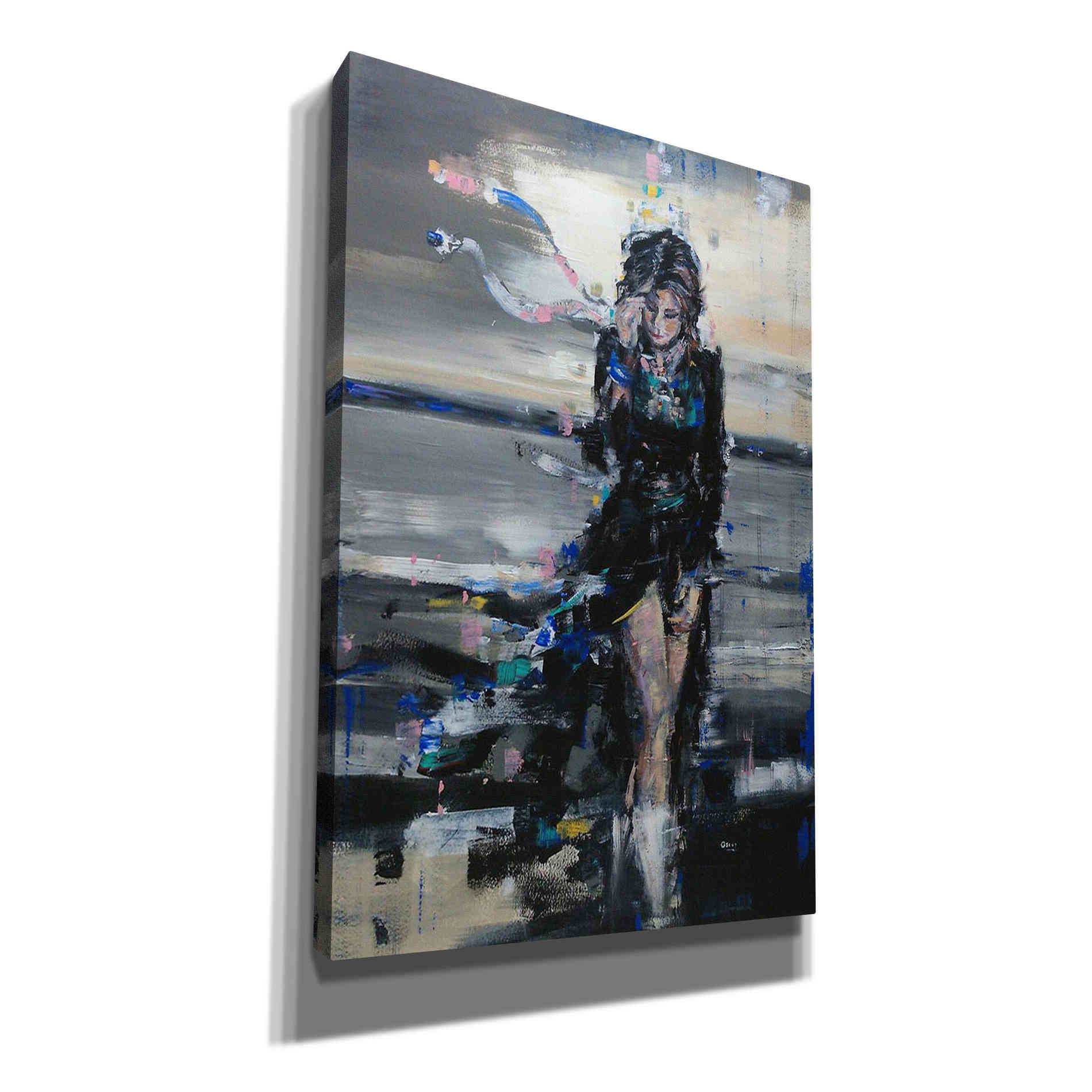 'Lost In The Winds' by Oscar Alvarez Pardo, Canvas Wall Art