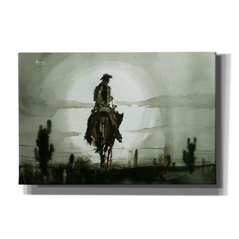 Image of 'Luna Vaquero' by Oscar Alvarez Pardo, Canvas Wall Art