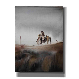 'Melancholy' by Oscar Alvarez Pardo, Canvas Wall Art