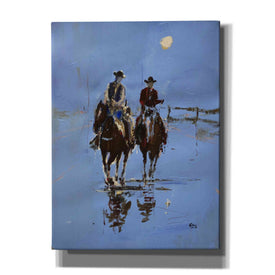 'Moonlight' by Oscar Alvarez Pardo, Canvas Wall Art