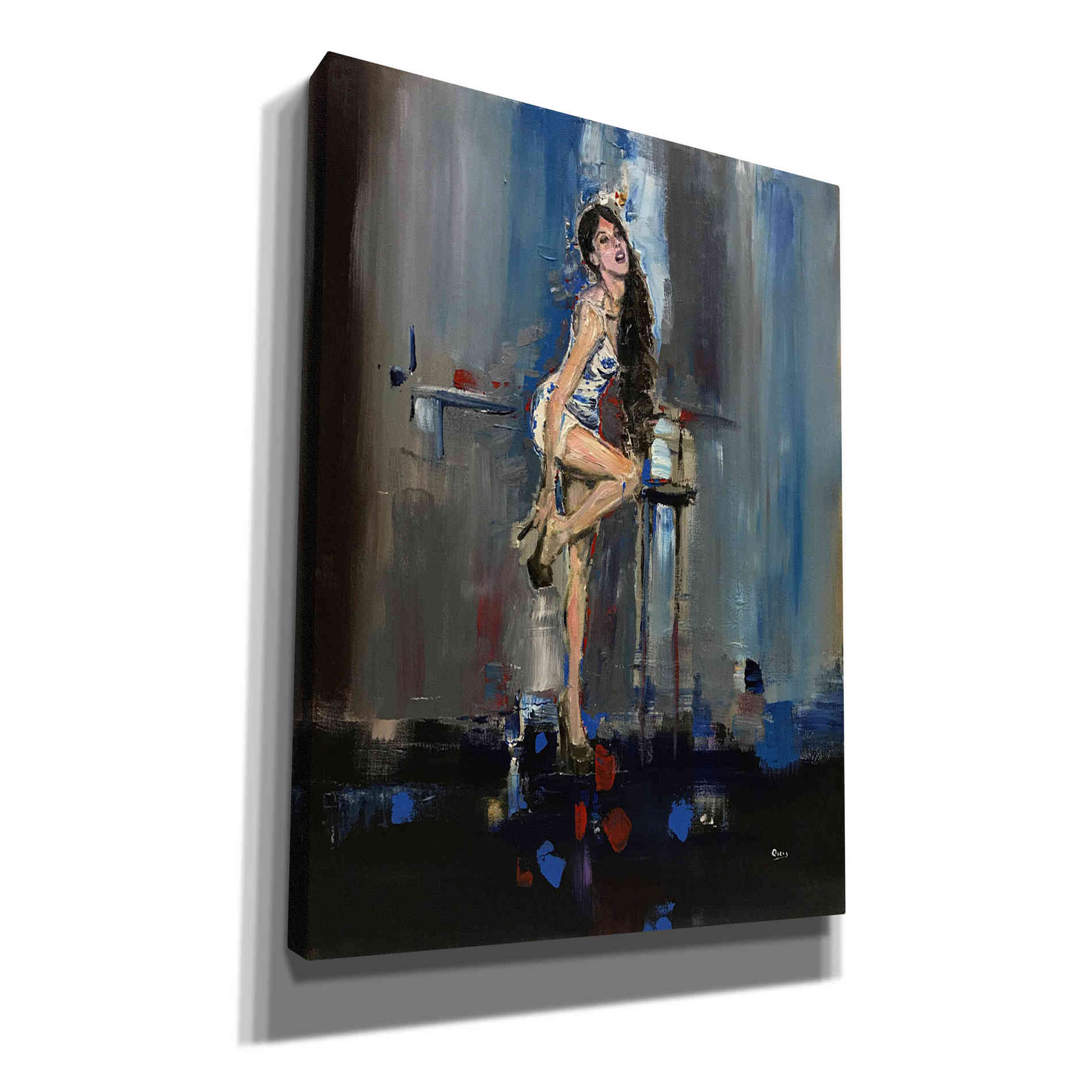 'Nicki' by Oscar Alvarez Pardo, Canvas Wall Art