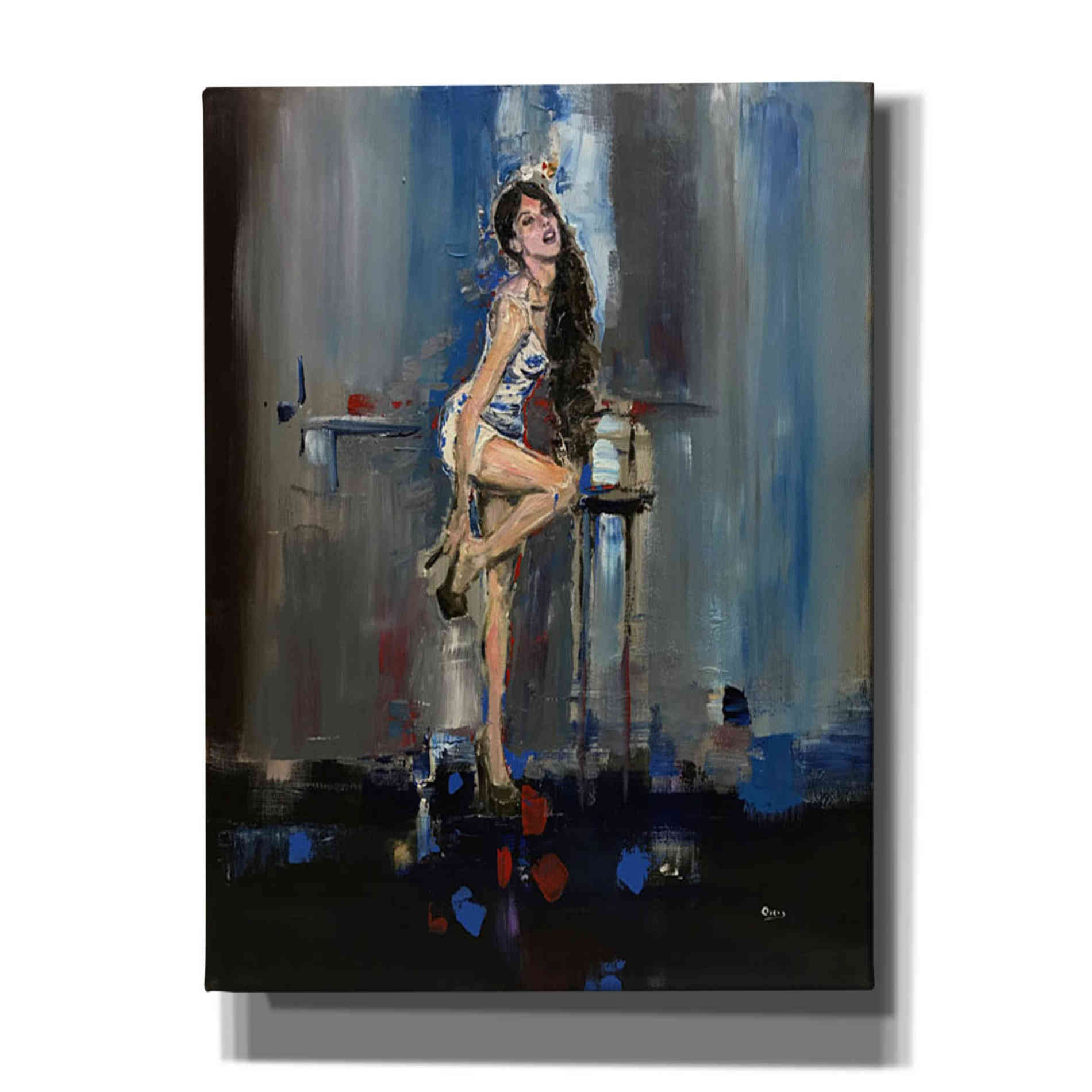 'Nicki' by Oscar Alvarez Pardo, Canvas Wall Art
