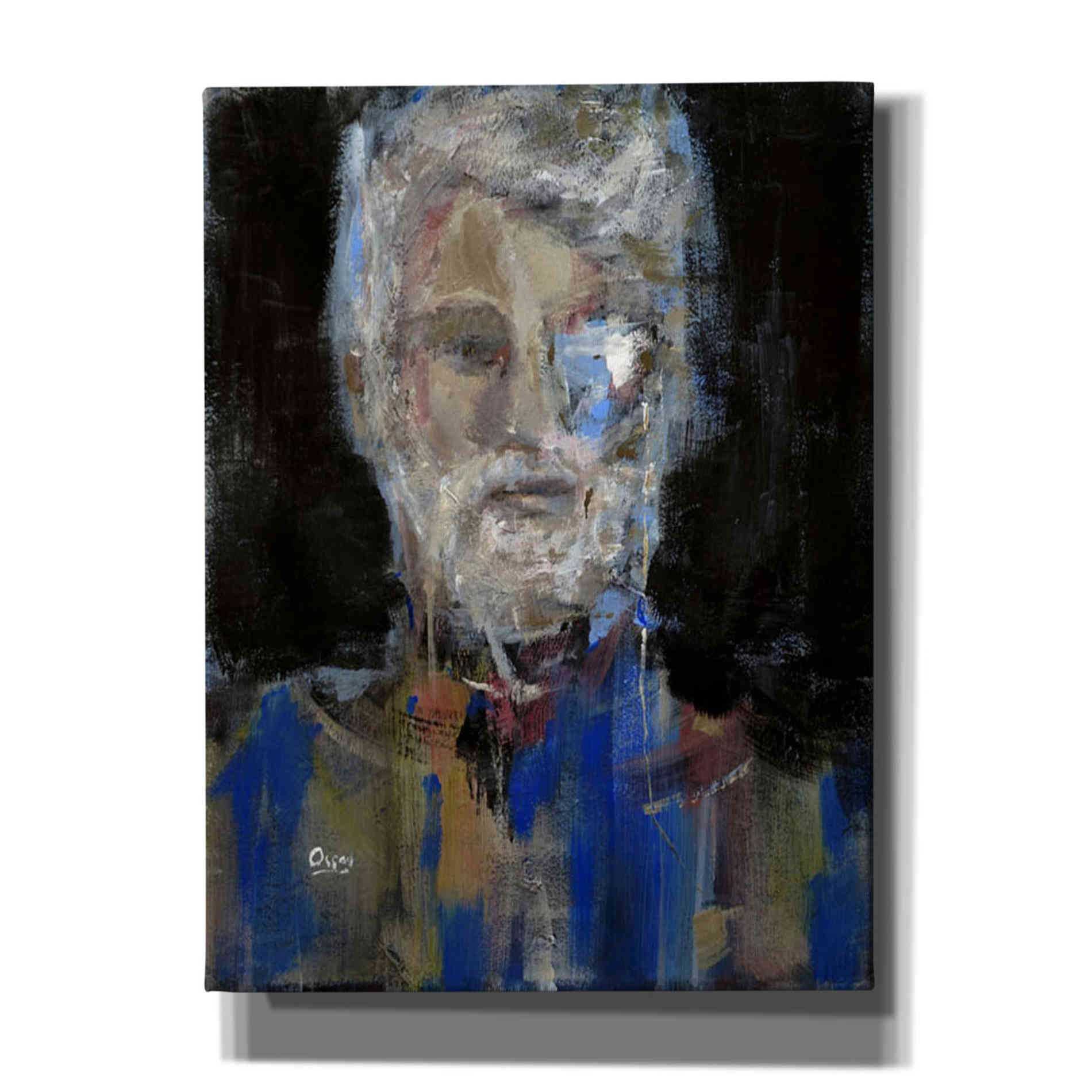 'Portrait 3' by Oscar Alvarez Pardo, Canvas Wall Art
