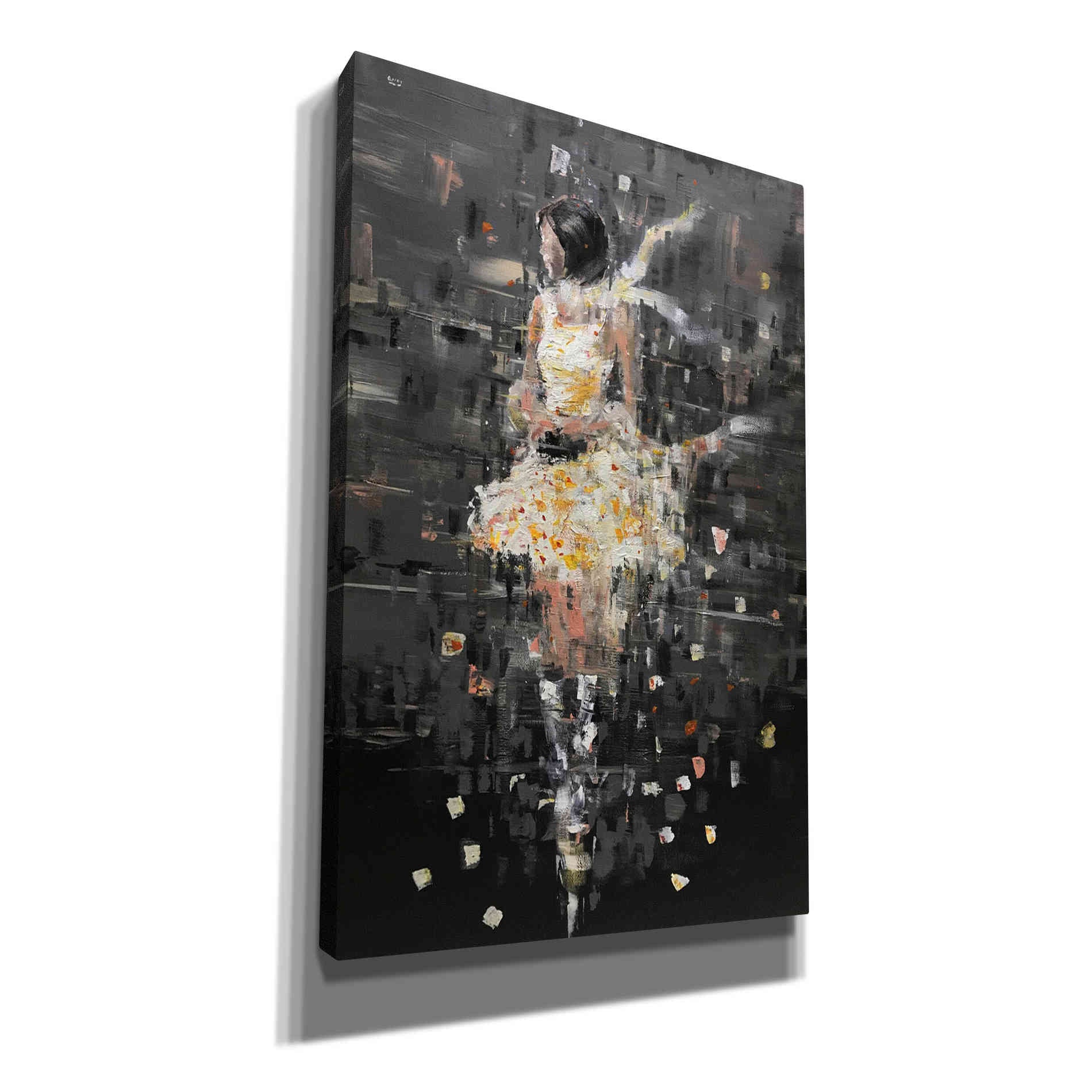 'She's Glowing' by Oscar Alvarez Pardo, Canvas Wall Art