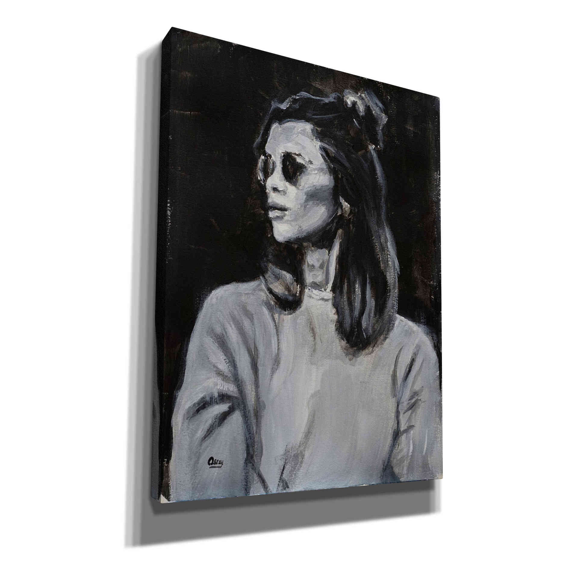 'Side' by Oscar Alvarez Pardo, Canvas Wall Art