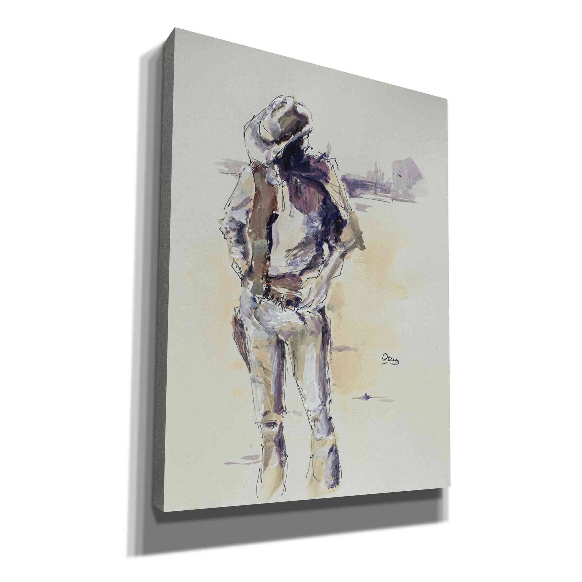 'Sketch' by Oscar Alvarez Pardo, Canvas Wall Art