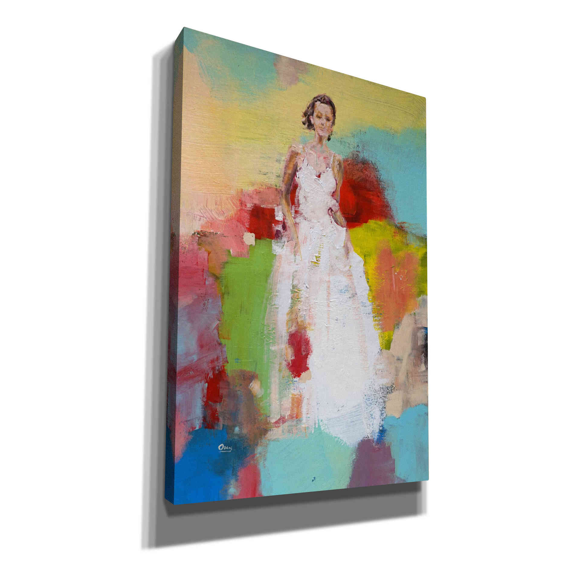 'Springtime' by Oscar Alvarez Pardo, Canvas Wall Art