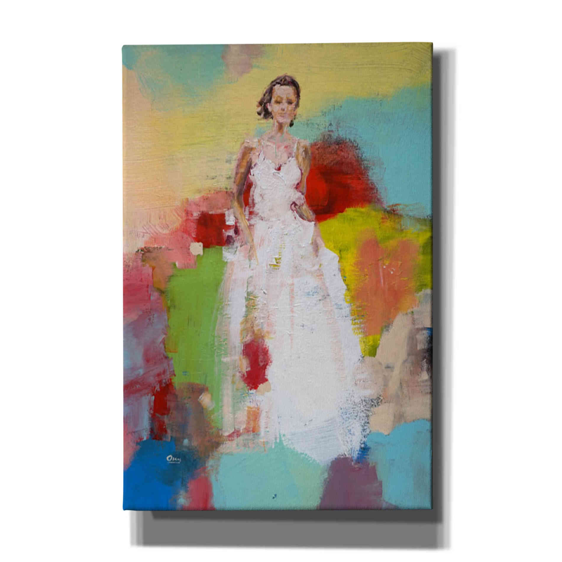 'Springtime' by Oscar Alvarez Pardo, Canvas Wall Art