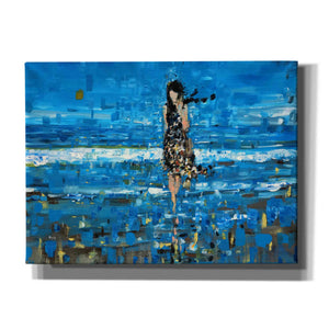 'The Sea' by Oscar Alvarez Pardo, Canvas Wall Art
