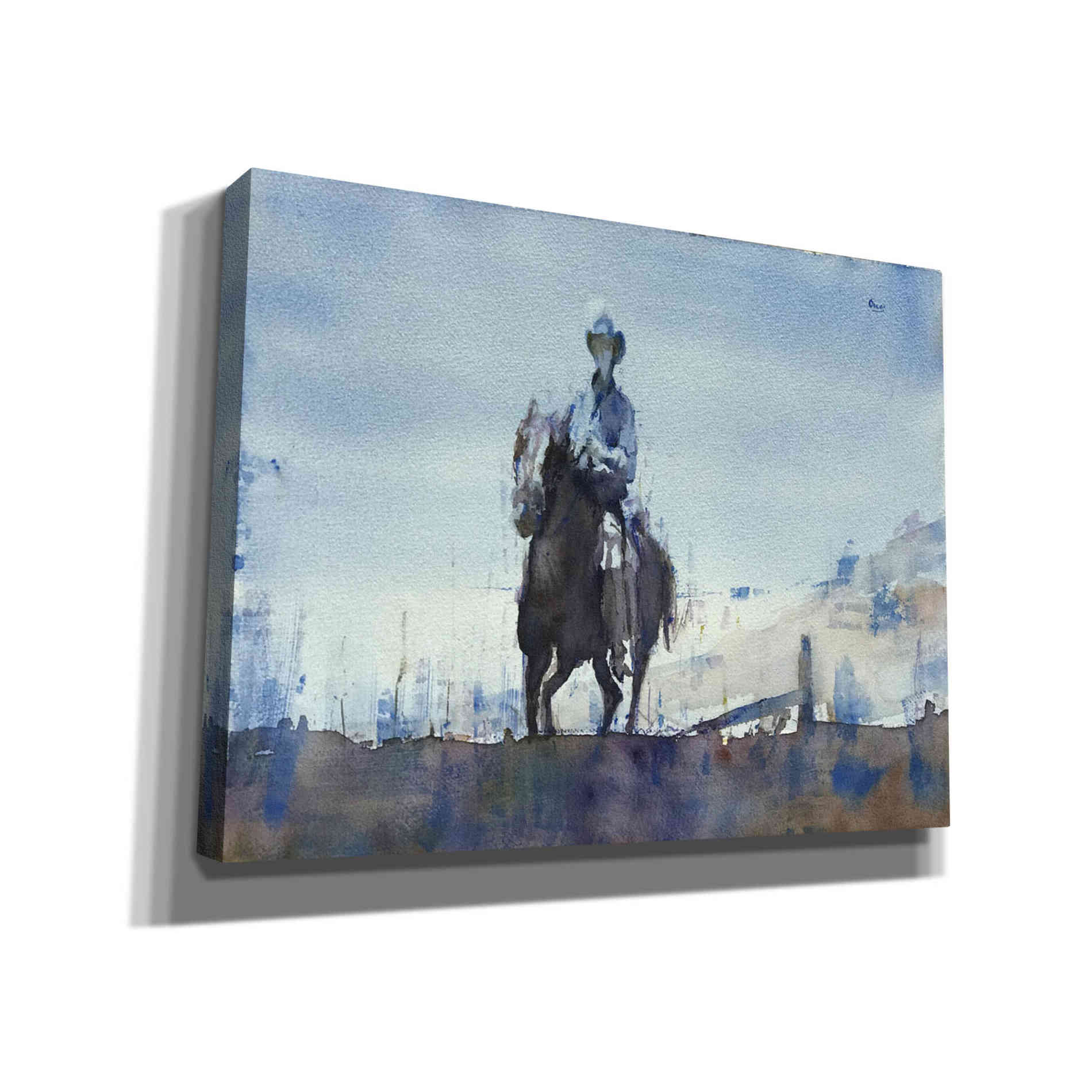 'Trail' by Oscar Alvarez Pardo, Canvas Wall Art