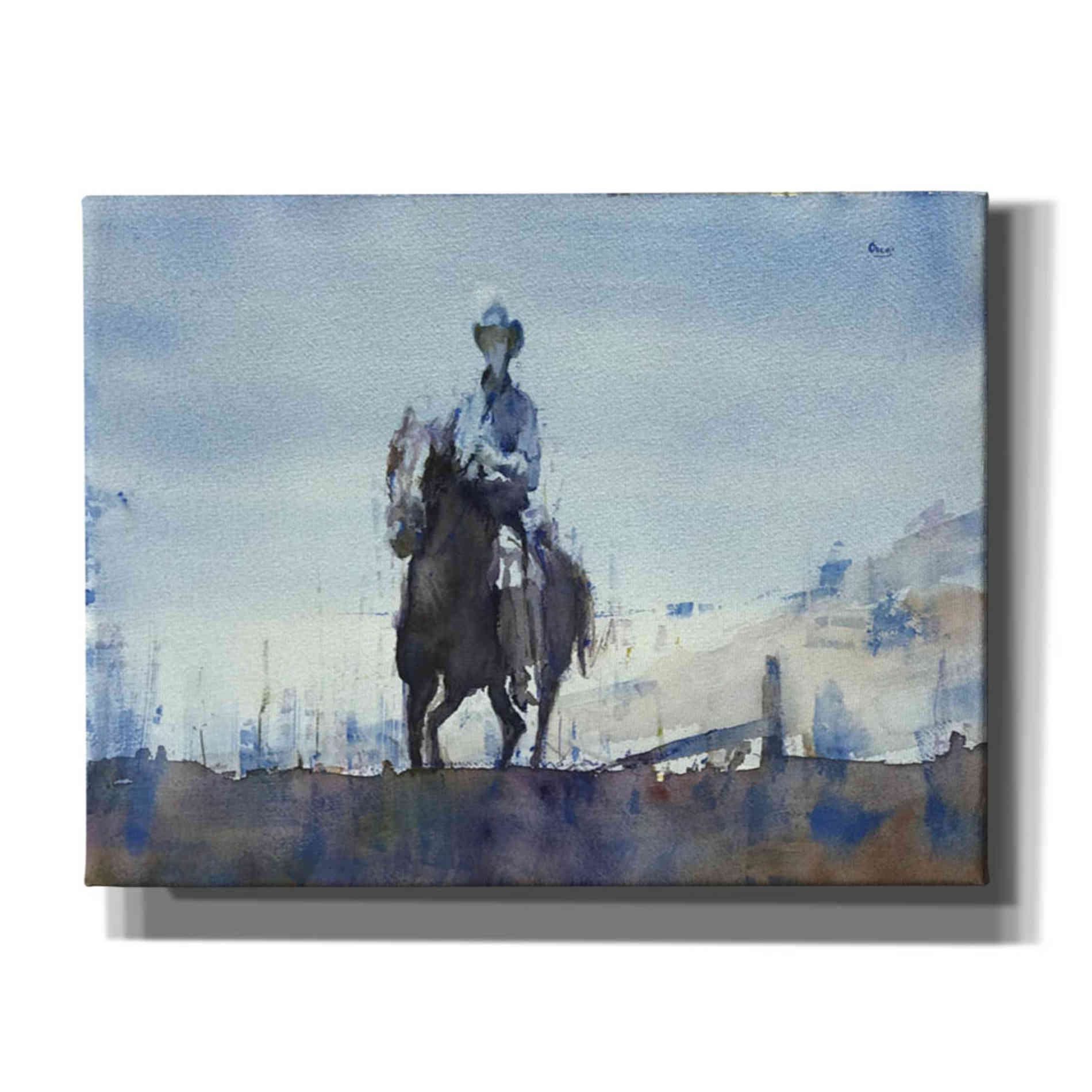'Trail' by Oscar Alvarez Pardo, Canvas Wall Art