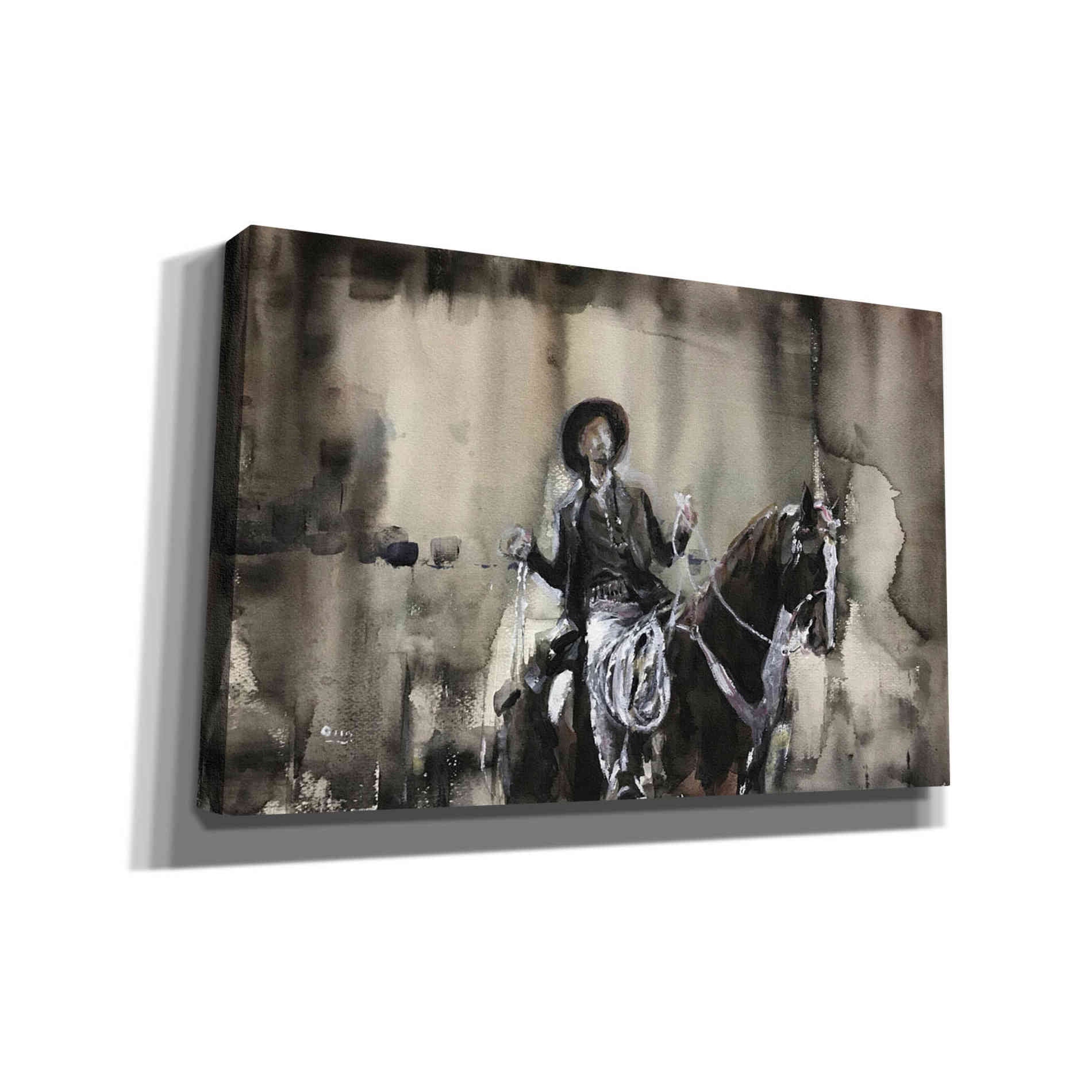 'Wrangle' by Oscar Alvarez Pardo, Canvas Wall Art