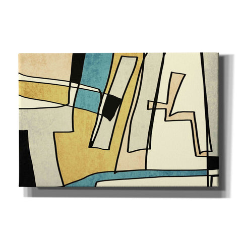 Image of 'Abstract Line Art 28' by Irena Orlov, Canvas Wall Art