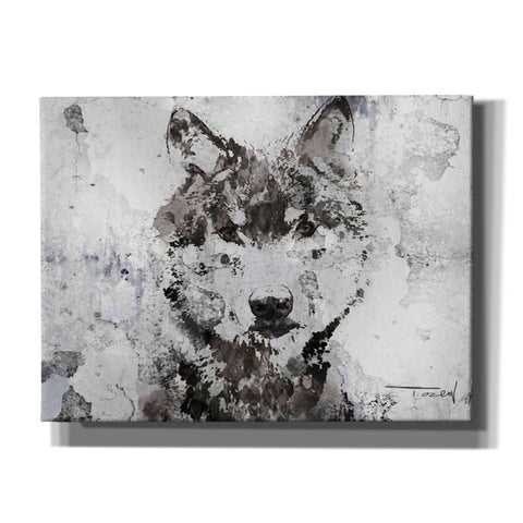 Image of 'Rustic Wolf Portrait 3' by Irena Orlov, Canvas Wall Art