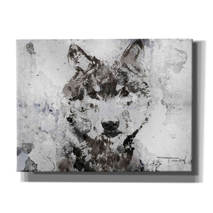 'Rustic Wolf Portrait 3' by Irena Orlov, Canvas Wall Art