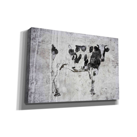 Image of 'Rustic Cow' by Irena Orlov, Canvas Wall Art
