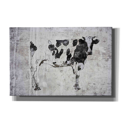 Image of 'Rustic Cow' by Irena Orlov, Canvas Wall Art