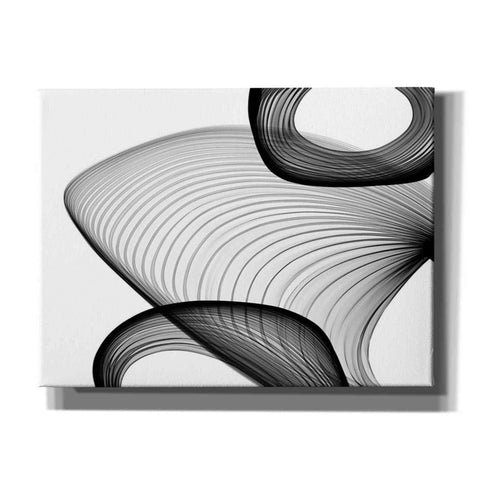 Image of 'Abstract Black and White 21-59' by Irena Orlov, Canvas Wall Art