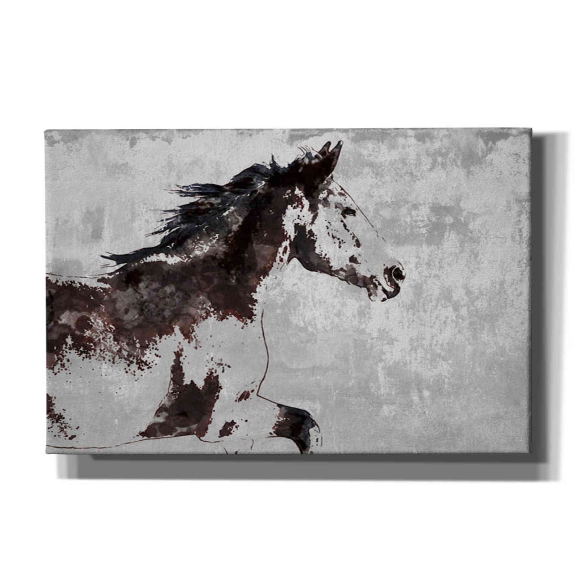 'Horse Race' by Irena Orlov, Canvas Wall Art