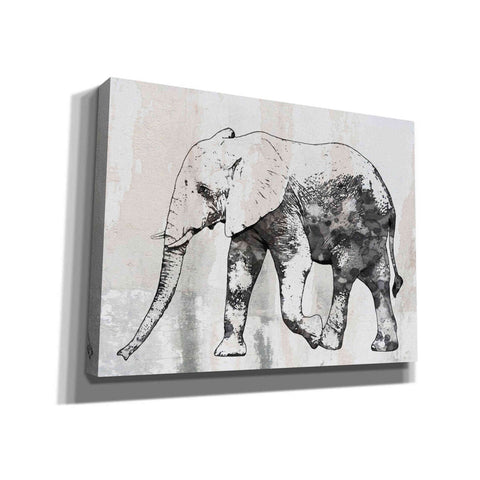 Image of 'Rustic Grey Elephant 2' by Irena Orlov, Canvas Wall Art