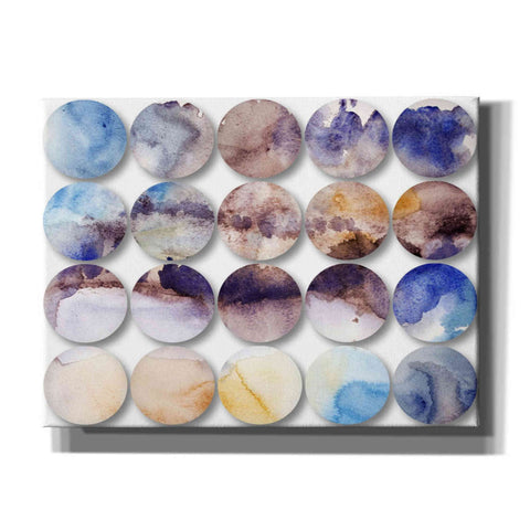 Image of 'Watercolor Colorful Circles 4' by Irena Orlov, Canvas Wall Art