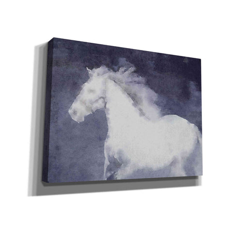 Image of 'White Running Horse In The Fog Mist 1' by Irena Orlov, Canvas Wall Art