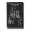 'Distillery Apparatus Blueprint Patent Chalkboard' Canvas Wall Art