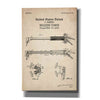 'Welding Torch Blueprint Patent Parchment' Canvas Wall Art