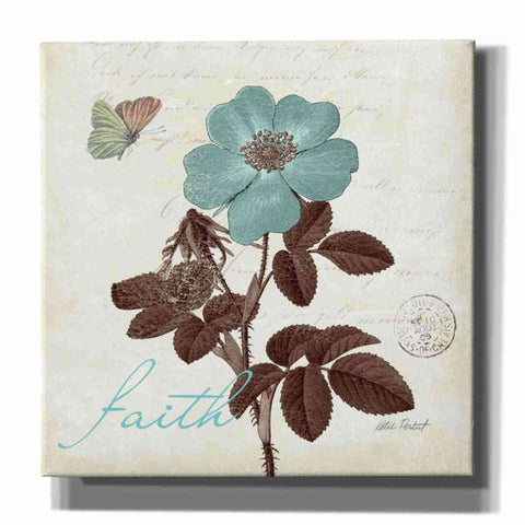 Image of 'Touch of Blue II - Faith' by Katie Pertiet, Canvas Wall Art