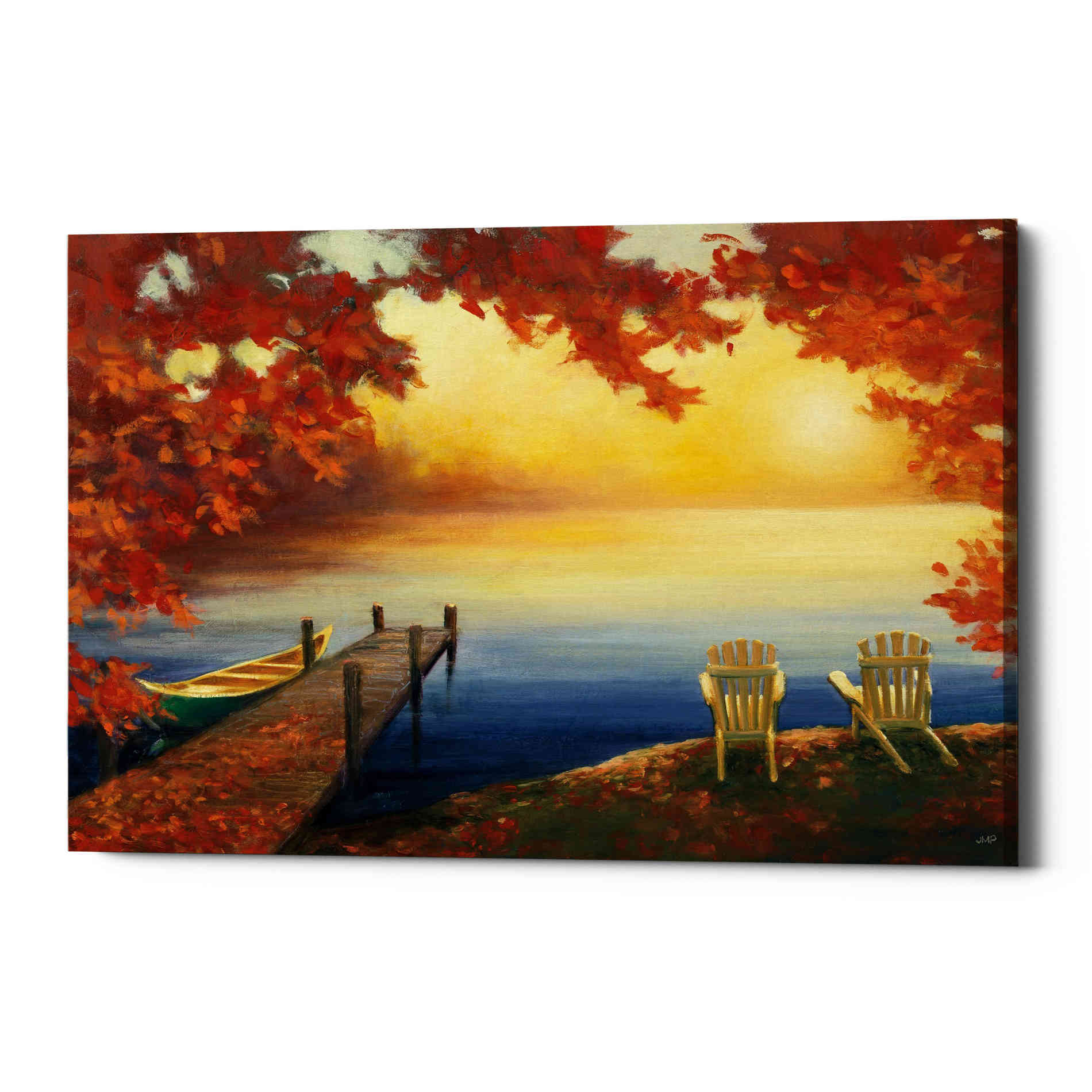 'Autumn Glow' by Julia Purinton, Canvas Wall Art