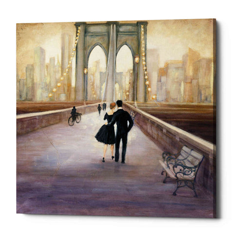 Image of 'Bridge to New York' by Julia Purinton, Canvas Wall Art