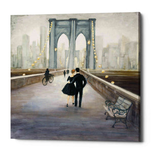 'Bridge to NY V2' by Julia Purinton, Canvas Wall Art