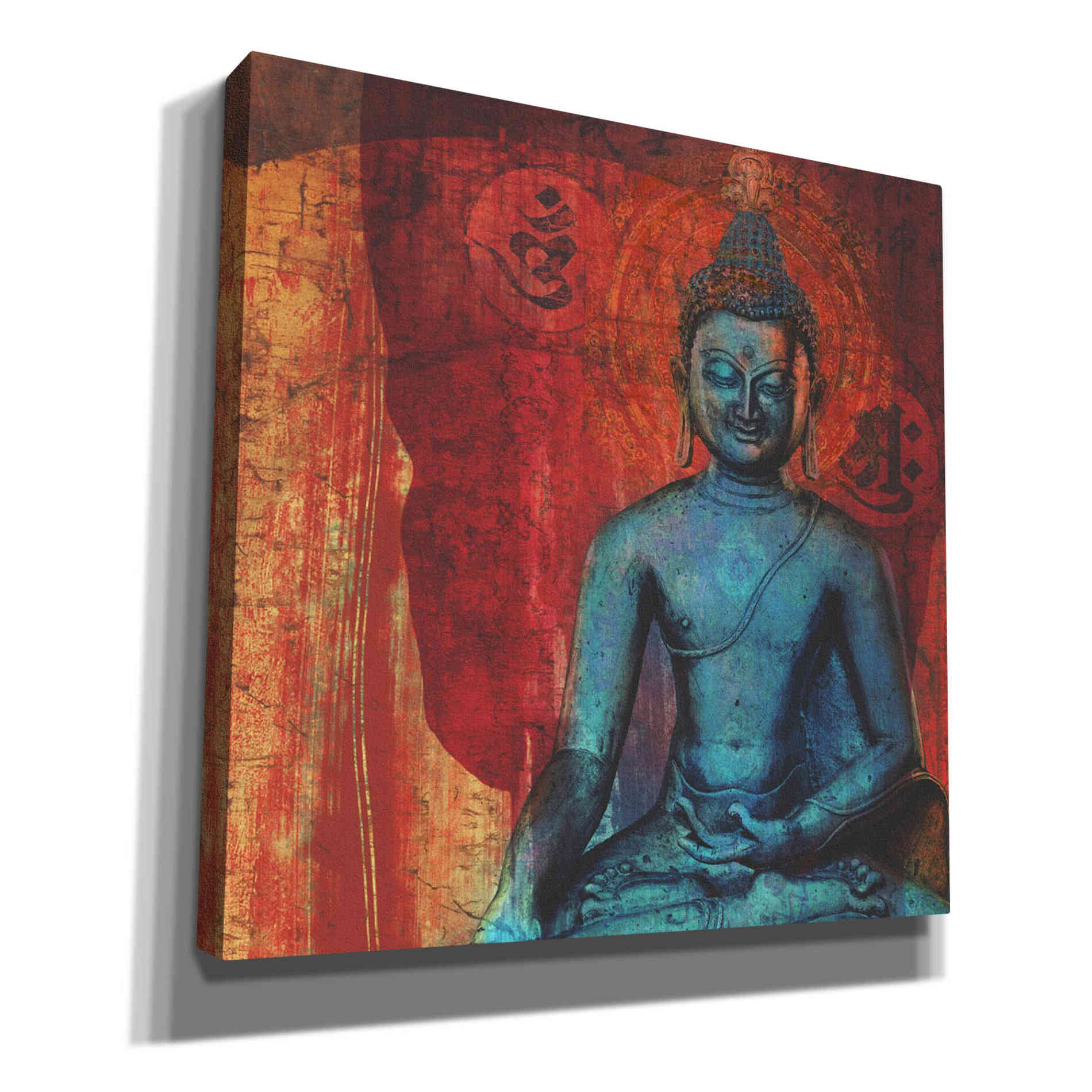 'Blue Buddha' by Elena Ray Canvas Wall Art