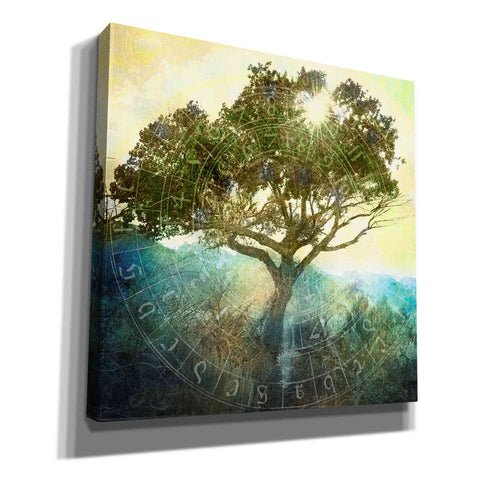 Image of 'Tree And Sun' by Elena Ray Canvas Wall Art