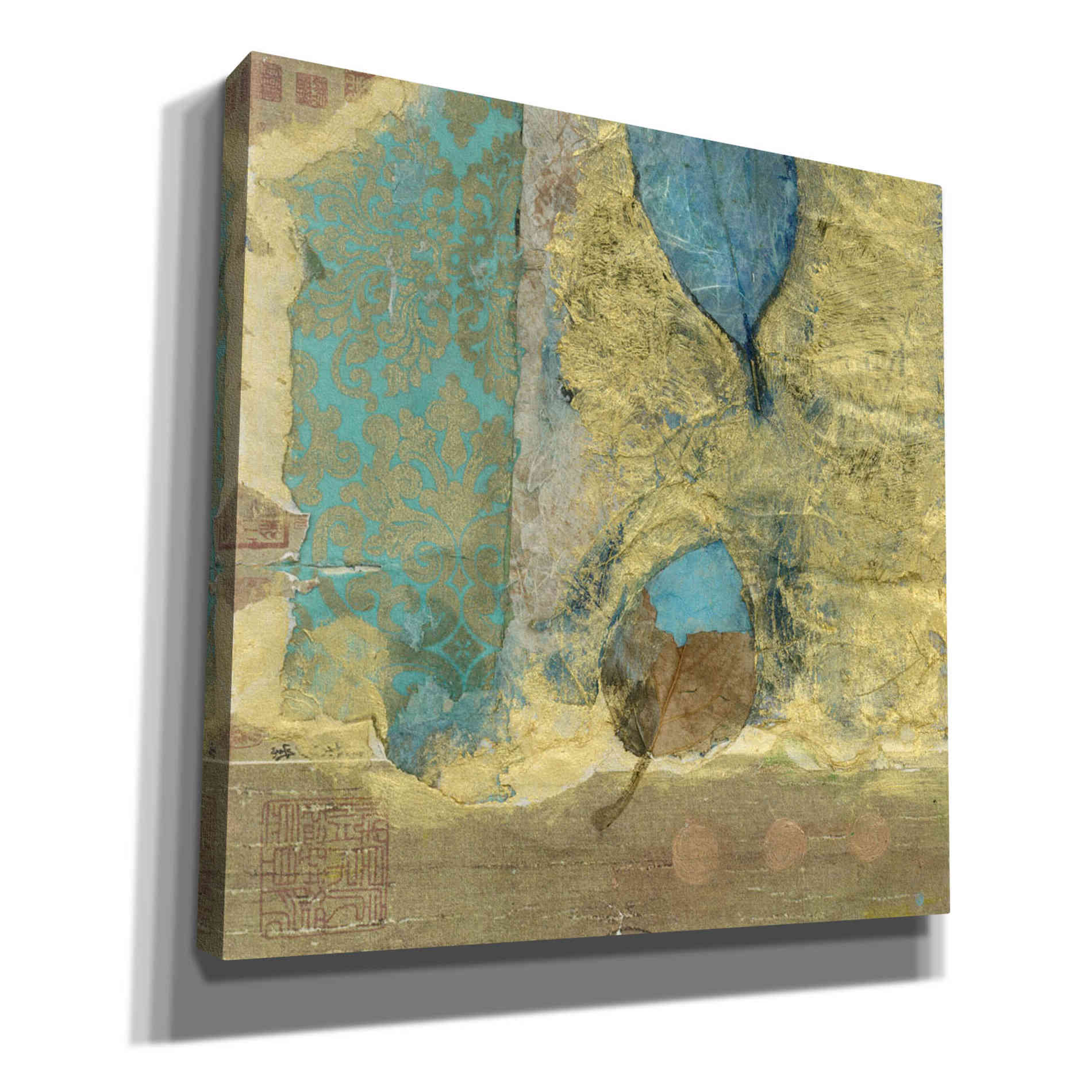 'Wabi-Sabi Leaf' by Elena Ray Canvas Wall Art
