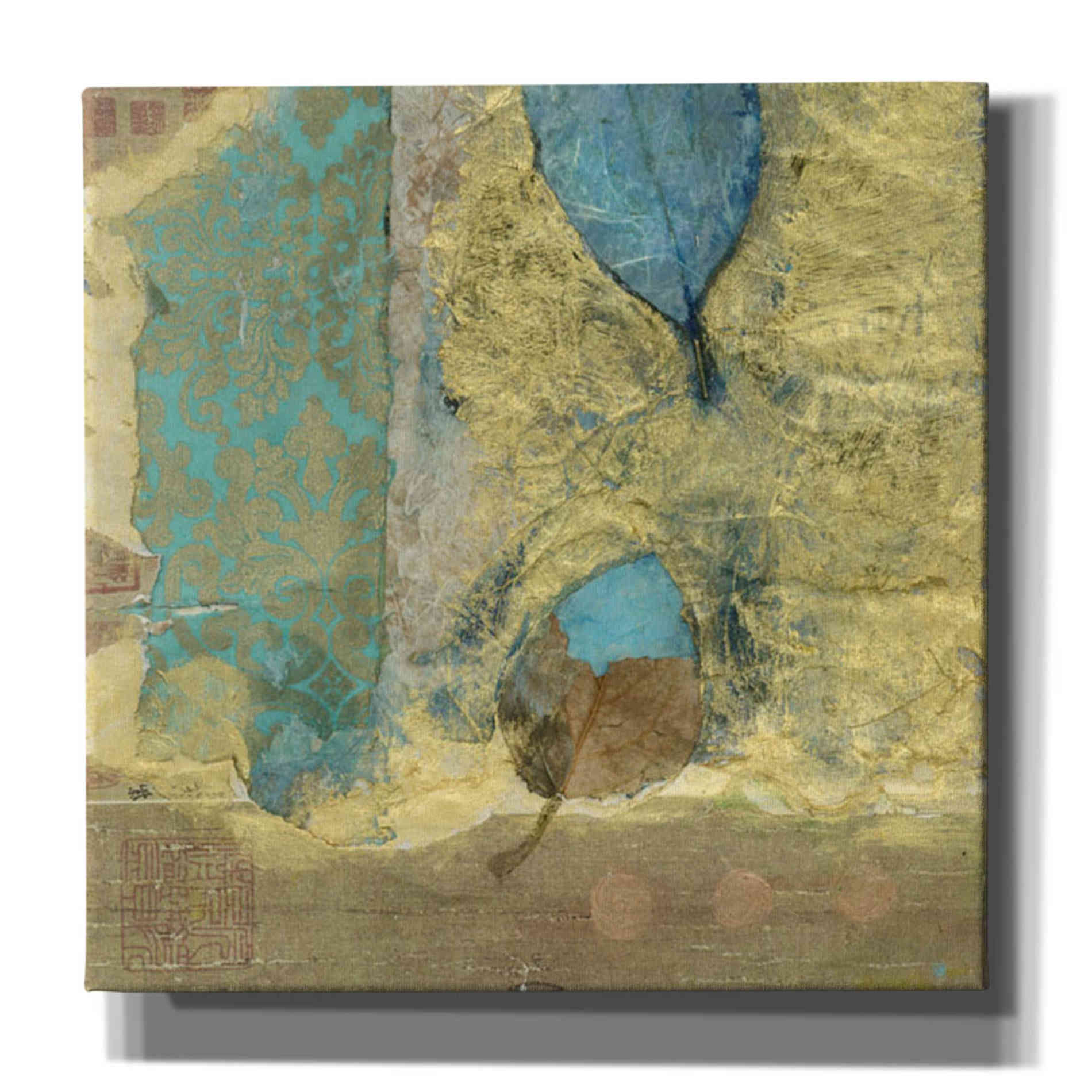 'Wabi-Sabi Leaf' by Elena Ray Canvas Wall Art
