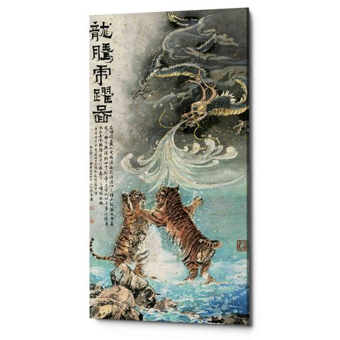 Image of 'Fly Like a Dragon, Jump Like a Tiger' by River Han, Canvas Wall Art