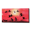 'Siege of Cranes' by River Han, Canvas Wall Art