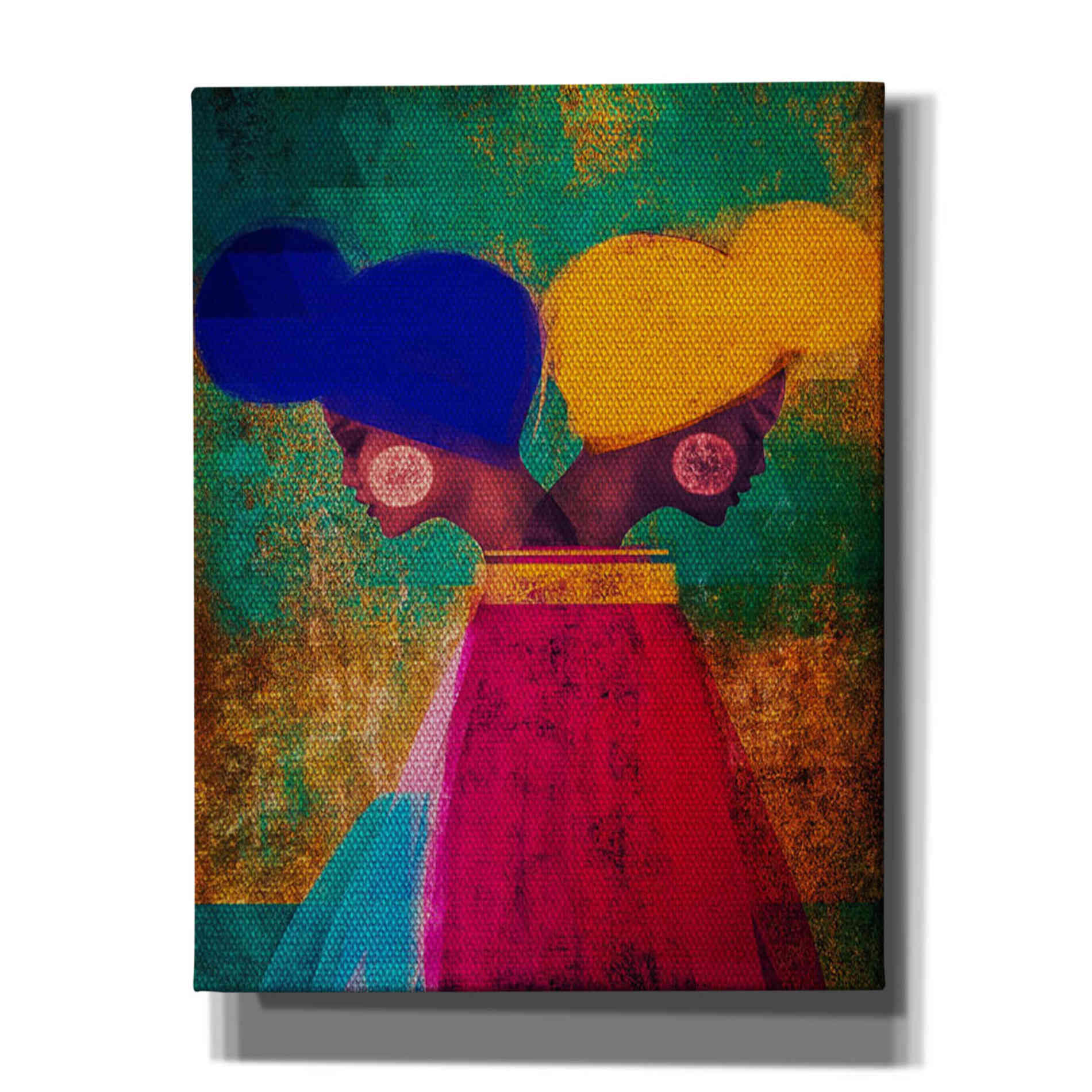 'Easy Ease (Vibrant)' by Erin K Robinson, Giclee Canvas Wall Art