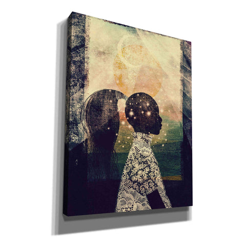 Image of 'The Sun, Stars and Moon' by Erin K Robinson, Giclee Canvas Wall Art