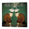 'Beagle Coffee Co Chicago' by Ryan Fowler, Canvas Wall Art