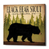 'Take a Hike Bear Black Bear Stout' by Ryan Fowler, Canvas Wall Art