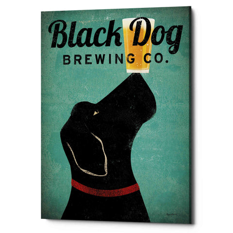 Image of 'Black Dog Brewing Co v2' by Ryan Fowler, Canvas Wall Art